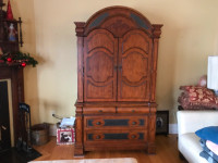 Beautiful Armoire. This a solid wood Ashley Armoire.
