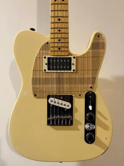 Custom built Telecaster this is not factory! fabricated by a professional luthier, humbucker pickup...