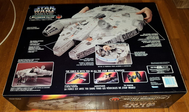 Star Wars Power of the Force Electronic MILLENNIUM FALCON MIB in Toys & Games in City of Toronto - Image 2