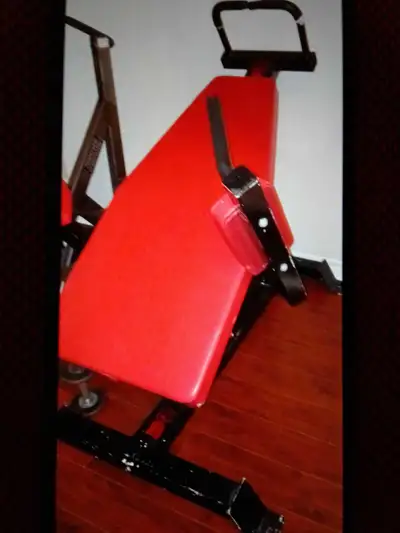 BodyMasters commercial adjustable abdominal bench  - swap/ trade, View more