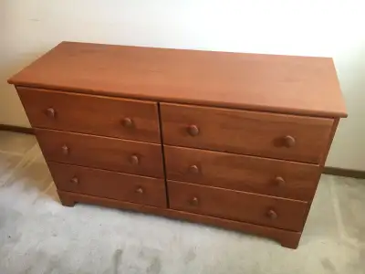 Custom Solid Wood Dresser - Excellent Condition - Whitby, View more