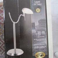 NEW Nickel Finish Table Lamp