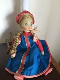 VINTAGE RARE TRADITIONAL USSR BLOND DOLL