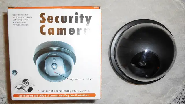 Realistic Imitation Bullet or Dome Camera – Deter Criminals63838169997571121