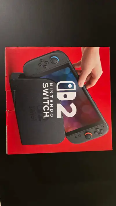 NINTENDO SWITCH 2 W/FREE CONTROLLER AND CASE, View more