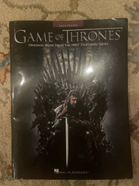 Game of thrones piano sheet music