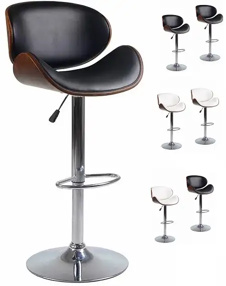 BRAND NEW DESIGNER BAR STOOL IN BENTWOOD AND FAUX LEATHER... in Chairs & Recliners in Oakville / Halton Region - Image 3