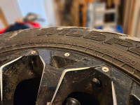 20x10 Fual Assault Rims On Falken Wildpeak A/T Tires