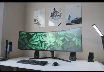 Samsung Odyssey G9 2021 model 1000R 1440p Ultrawide Monitor, View more