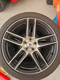 Ford Racing Mustang wheels and tires