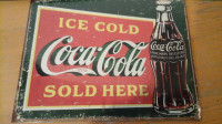tin Coke sign