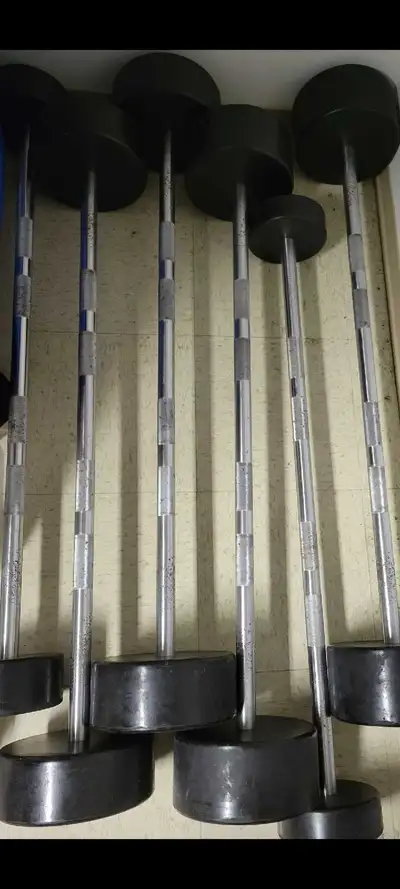 FIXED/PRESET BARBELL WEIGHTS, View more