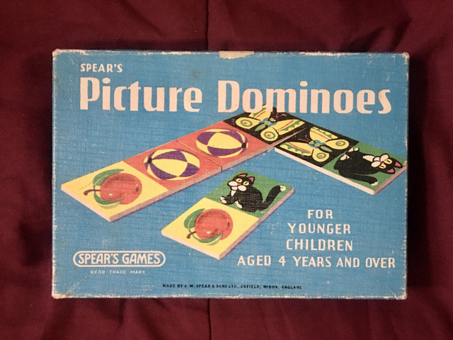 Picture Dominos by Spear’s Games (Vintage) in Toys & Games in Mississauga / Peel Region