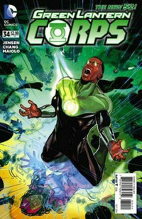 Green Lantern Corps 2011 series #34 DC comics The New 52! VF/NM