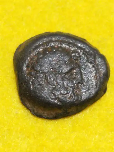 Lovely 114-95 BC Antiochos IX Seleucid Kingdom AE17 Ancient coin, View more