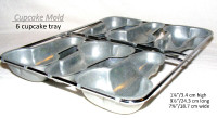 Bachelorette Cupcake pan, 6 cake tray, good for many treats