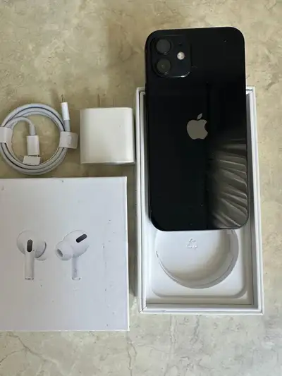 iPhone 12 64GB 100% battery *AIRPODS/FAST CHARGER/DELIVERY*, View more