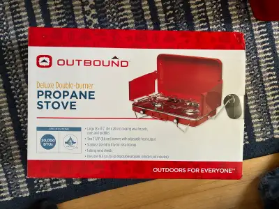 Outbound propane camp stove, View more