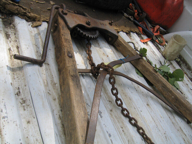 Attention Collectors!! Antique Horse Drawn Combine Jack in Hand Tools in Fredericton - Image 4
