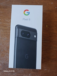 Brand New - Google Pixel 8 128GB - Obsidian - Unlocked For Sale
