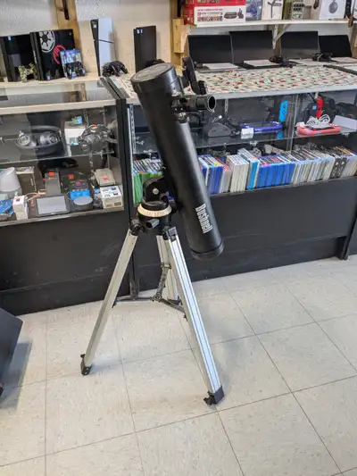 This telescope is in good condition. It is complete with stand. It has been tested to ensure that it...