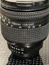 Lentille zoom Nikon 24-120mm