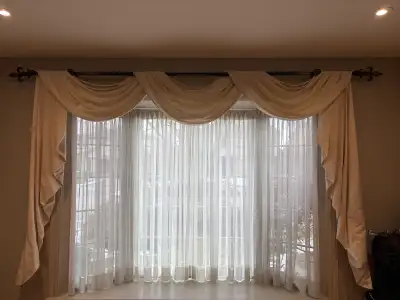 Window Rods and Window Valances/Scarves, View more