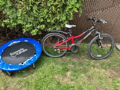vélo et trampoline, View more