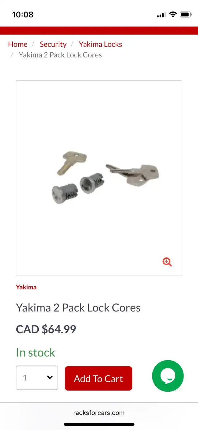 Yakima SKS Locks & Bike rack in Other in Gatineau - Image 3