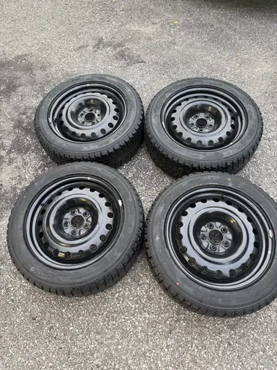 Used only for 3 months on a 2024 Mitsubishi Eclipse Cross. Tires puchased in Nov 2025 and driven unt...
