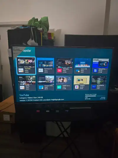  Samsung 50” Smart TV + Home Theater – Must Go, View more
