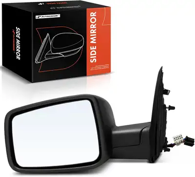 A-Premium Driver Side Power Door Mirror - Compatible with Dodge Ram 1500 2009-2010, Ram 2500 3500 20...