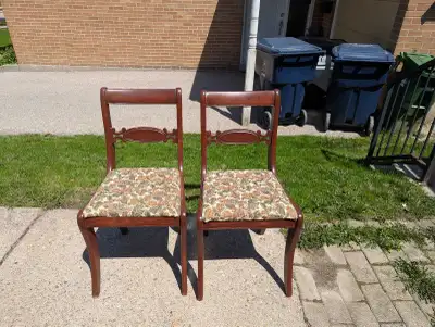 Floral dining chairs, View more