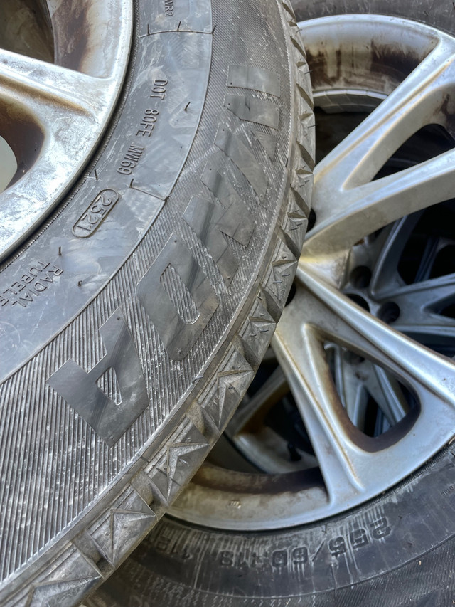 2022 Acura MDX 18” rims 255-60-18 Winda Iceknight winter tires in Tires & Rims in Markham / York Region - Image 4