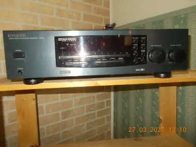 The receiver, 50 watts output per channel, is in excellent condition. Can be tested before purchase....