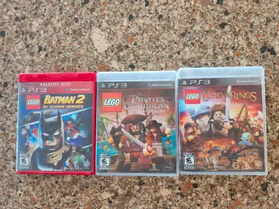 3x LEGO PS3 Games [Buy 2 Get 1 Free!], View more