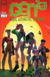 Image Comics Gen 13 The Unreal World#1 1996 Superhero Team VF/NM