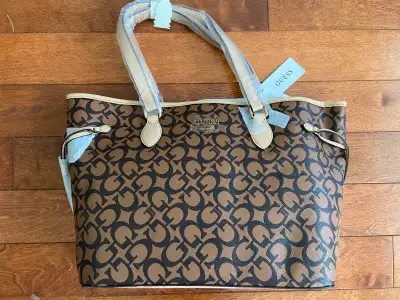 GUESS Ashburn Logo Tote [Brand New], View more