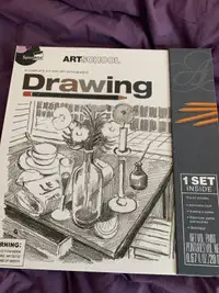 SpiceBox Artschool Drawing Set BNIB