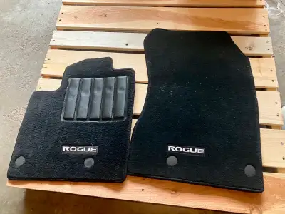 Brand new floor mats for Nissan Rogue, driver side and front passenger side. We were given an extra...