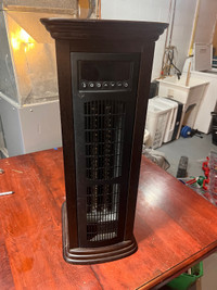 Tower style infrared heater