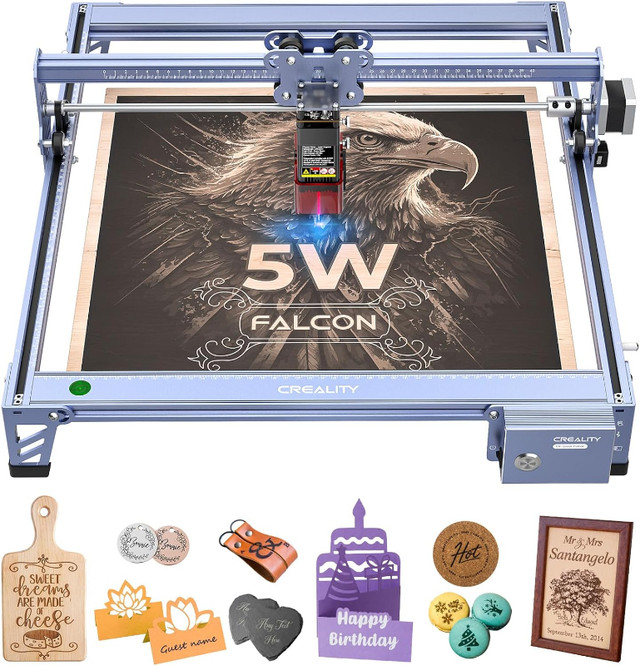 Brand New Creality Falcon Laser Cutter Engraver in Hobbies & Crafts in Burnaby/New Westminster