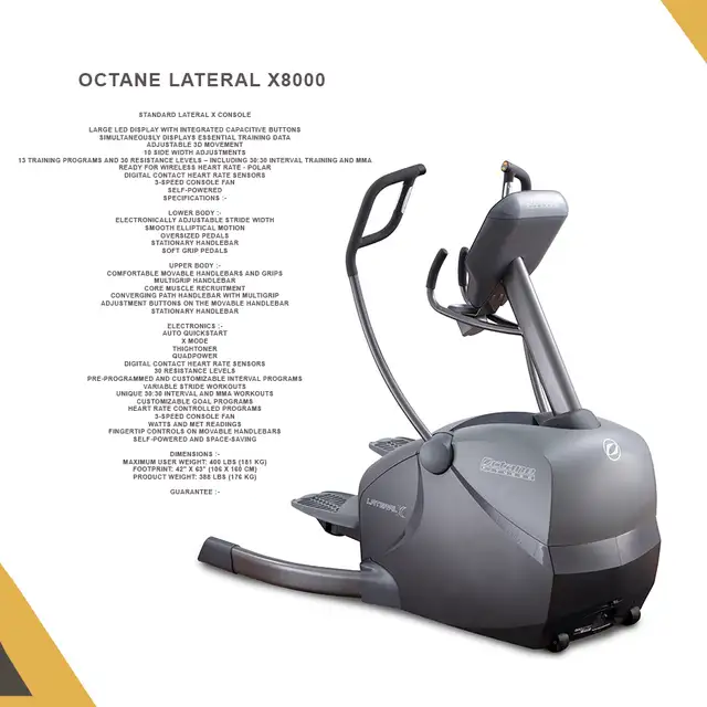 FINAL SALE OCTANE COMMERCIAL CARDIO AS LOW AS $1800/PIECE in Exercise Equipment in Regina - Image 5