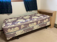 Twin Bed with frame and headboard