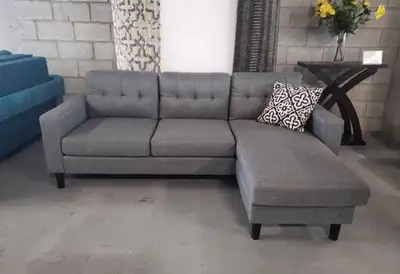 Grey Sectional Sofa with Chaise, View more