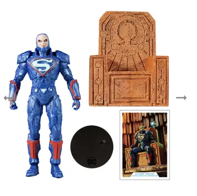 McFarlane Toys DC Multiverse Lex Luthor  Blue Power Suit $20, View more