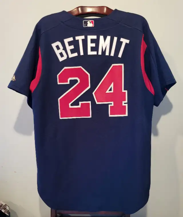 MAJESTIC WILSON BETEMIT ATLANTA BRAVES BATTING PRACTICE JERSEY in Baseball & Softball in City of Toronto - Image 3