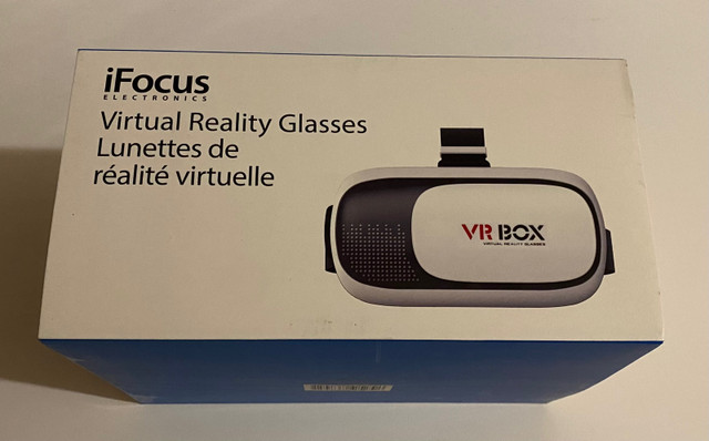 Virtual Reality Glasses VR Box iFocus Smartphone Holder Goggles in General Electronics in City of Toronto