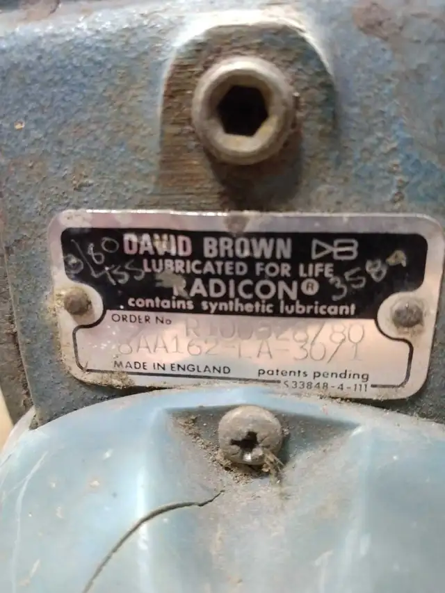 DAVID BROWN RADICON SPEED REDUCER  in Other in Belleville - Image 5