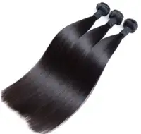 3 Bundles Straight Brazilian Hair with Human Hair In 14 Inches